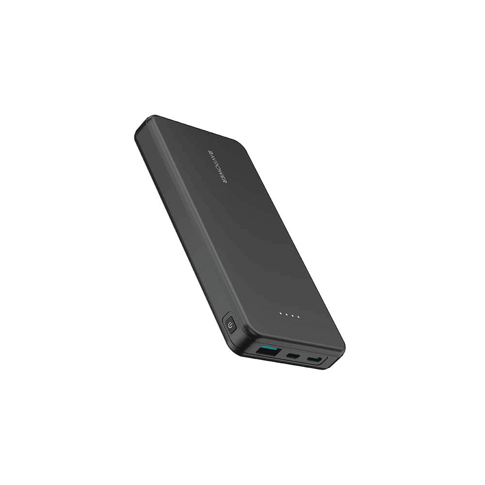 RAVPower Pioneer 3-Port Power Bank, PB1215 (10000mAh, 15W PD)