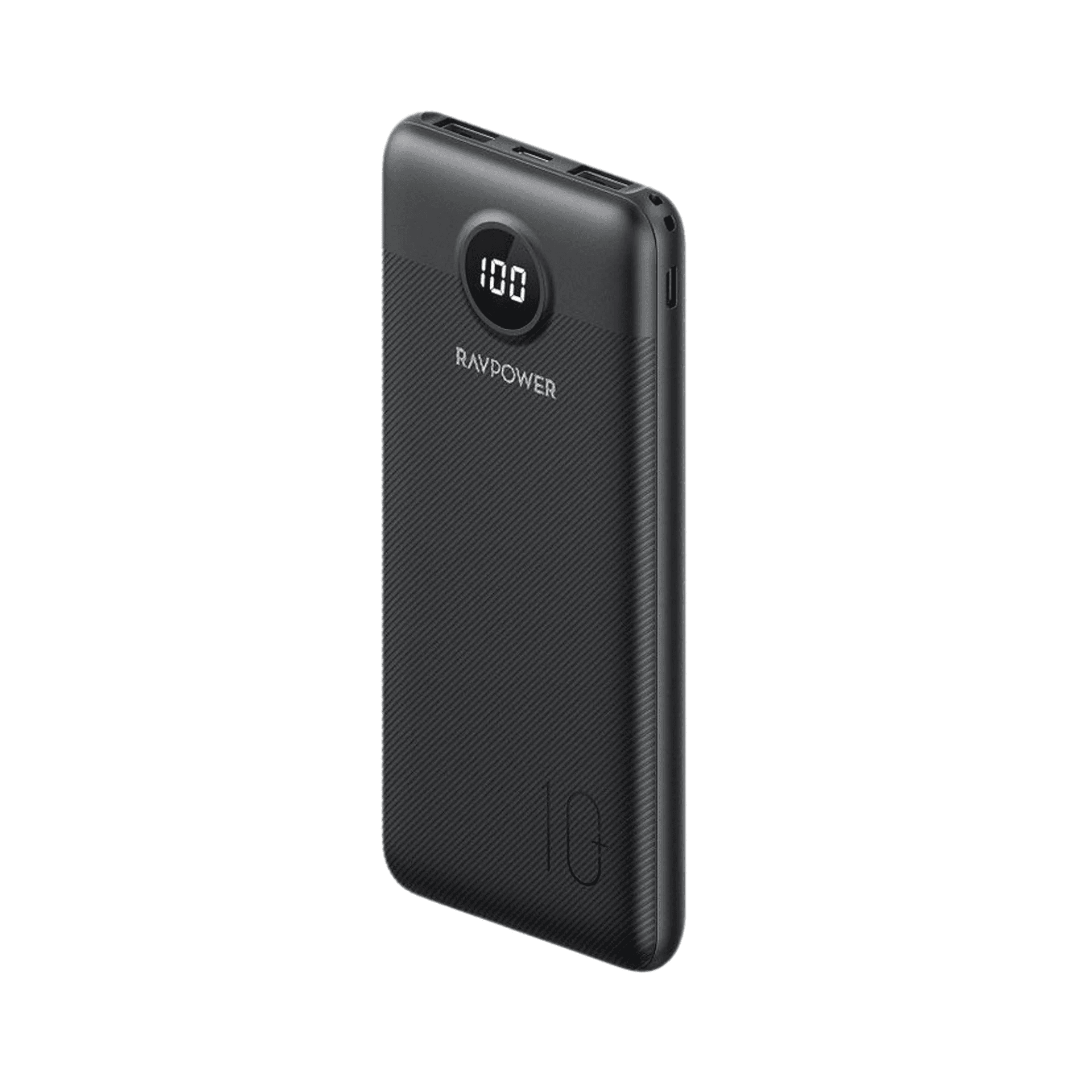 RAVPOWER 10000mAh 20W 3-Port Power Bank PB1204 (Black)