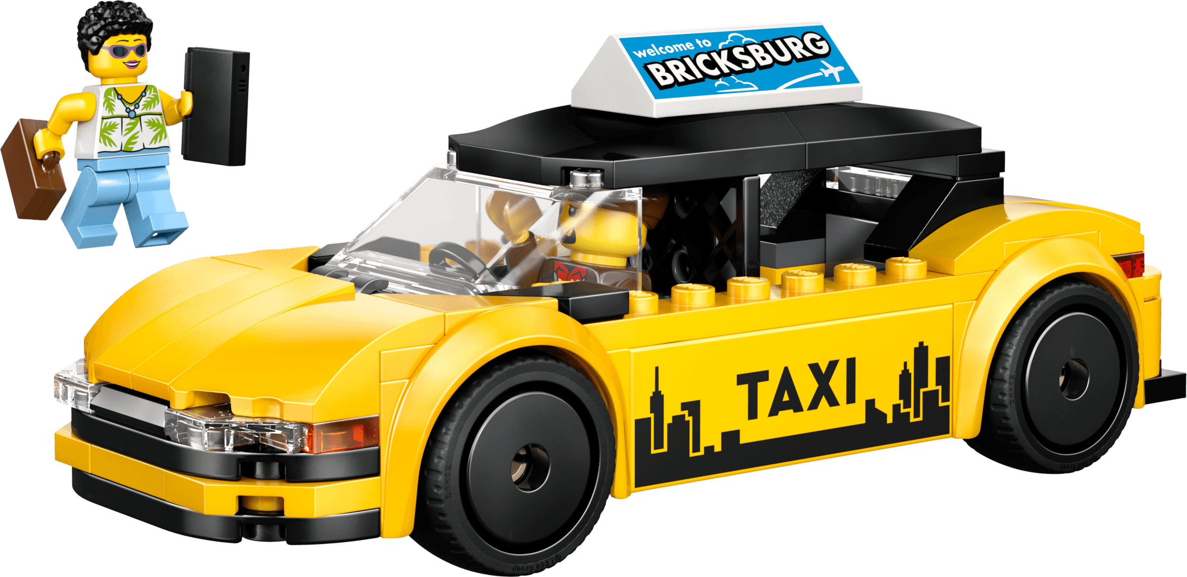 LEGO City Yellow Taxi (60487, 122 pcs)