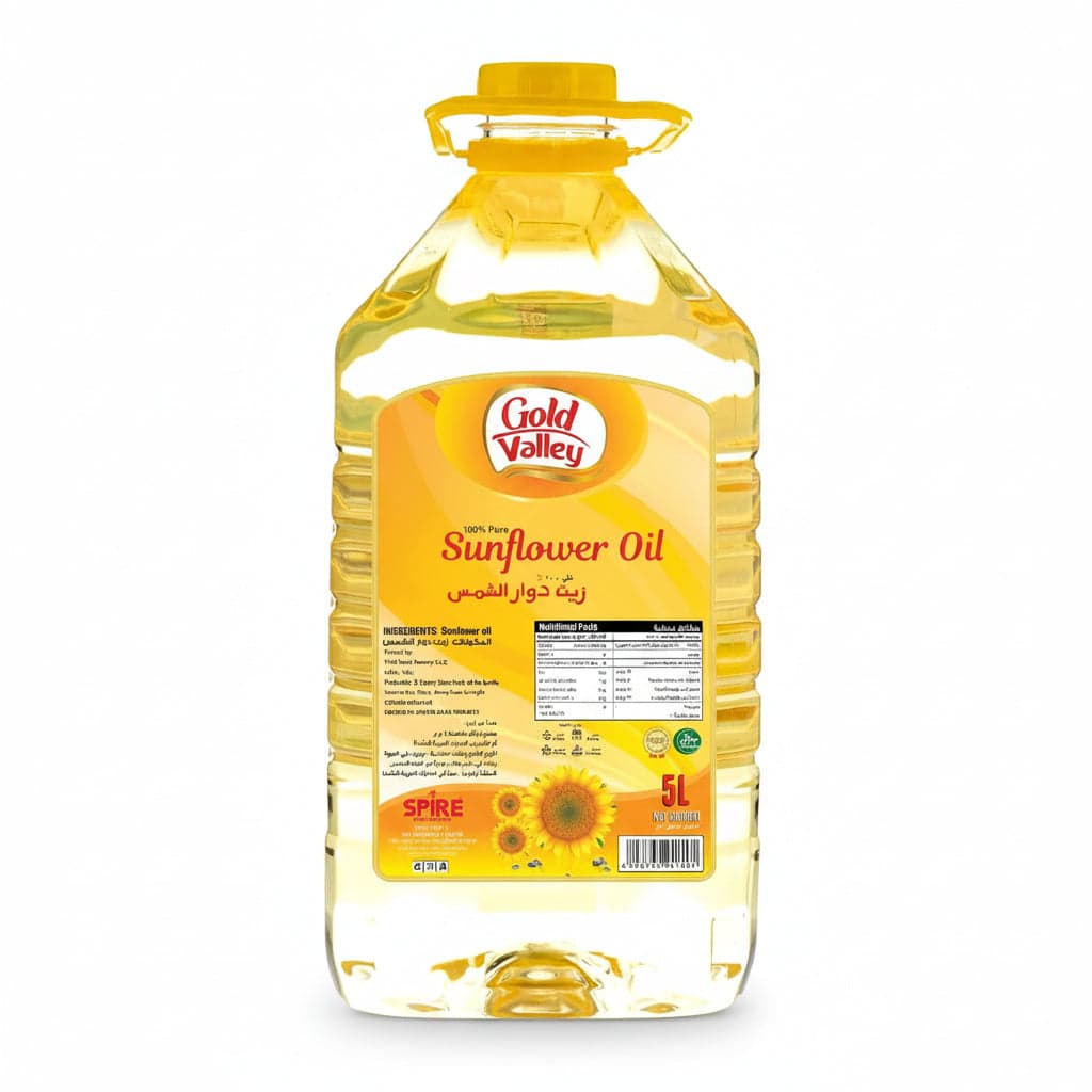 Gold Valley Sunflower Oil, 5 Litre