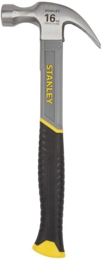 Stanley 16oz Fiberglass Curved Claw Hammer STHT0-51309