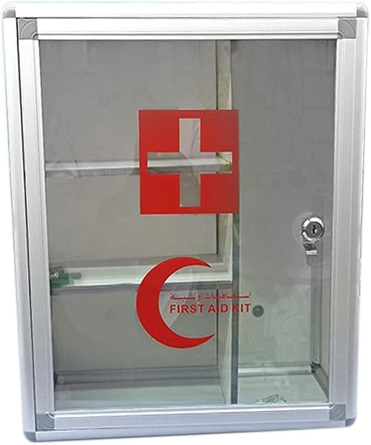 AAA Safe Aluminium First Aid Box (Medical Storage)
