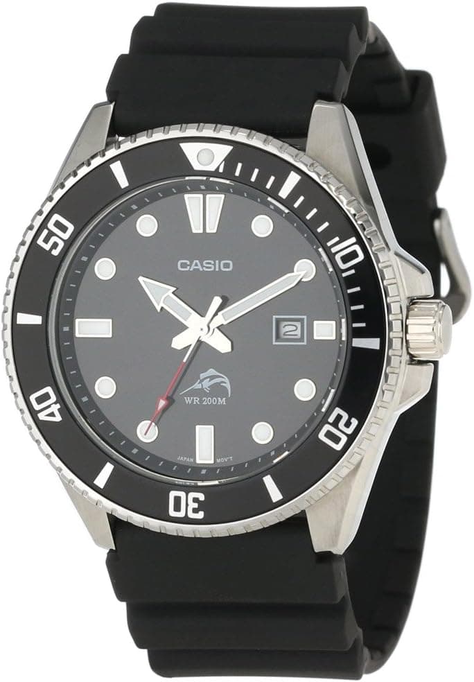 Casio MDV106-1AV Duro Dive-Style Analog Watch (Black, 200m)