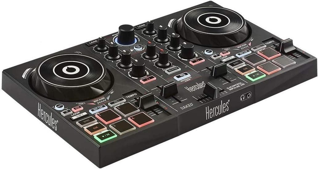 جهاز تحكم دي جي هيركوليس DJControl Inpulse 200 عبر USB