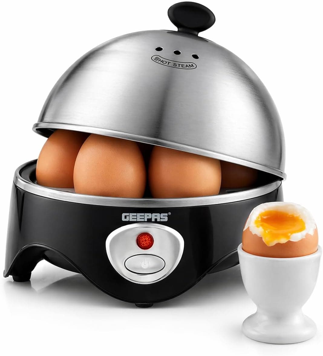 Geepas 350W Egg Boiler - Up to 7 Eggs GEB63020UK