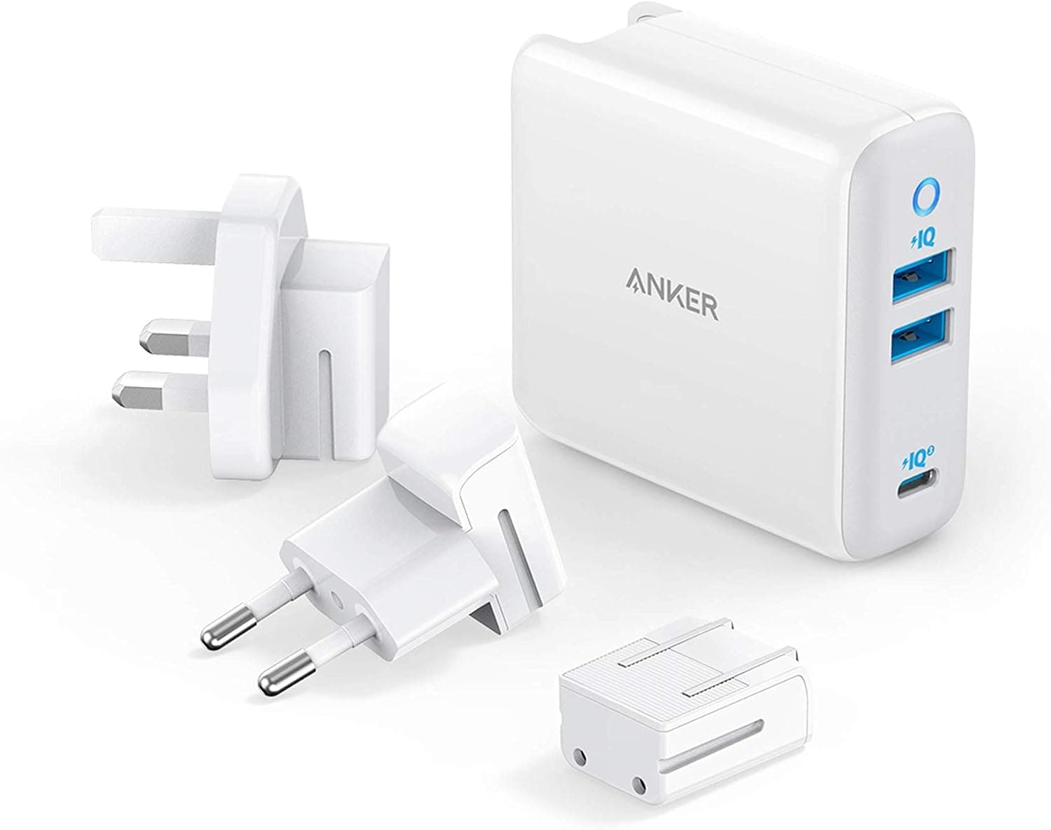 Anker 65W PIQ 3.0 GaN 3-Port USB-C Charger