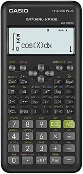 آلة حاسبة علمية كاسيو FX-570ES Plus الإصدار الثاني
