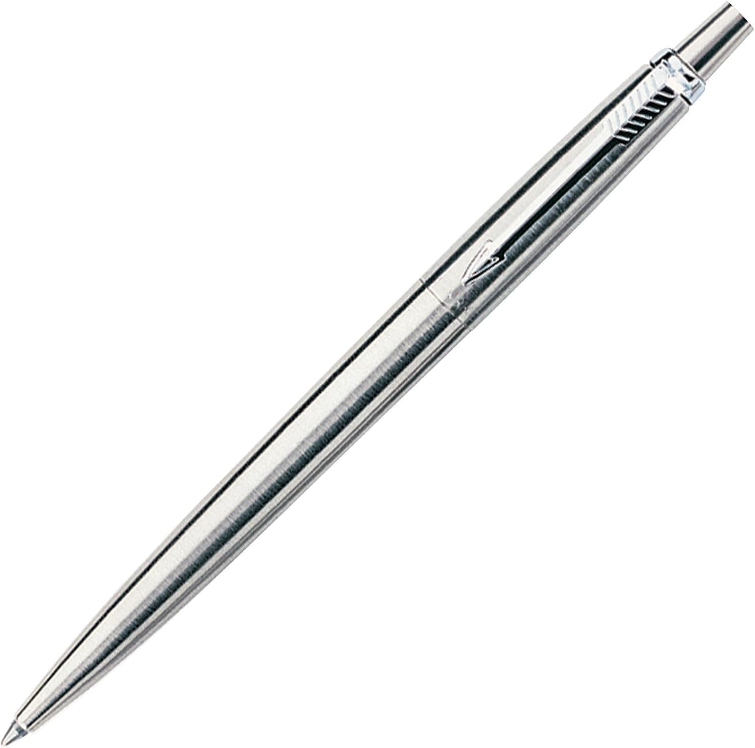 Parker Jotter Ballpoint Pen Stainless Steel Chrome Trim