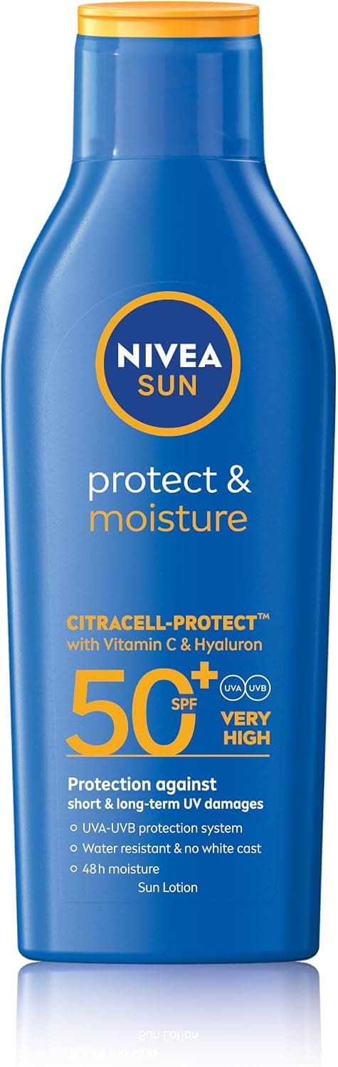 لوشن نيفيا صن للحماية والترطيب بمعامل حماية SPF 50+ 200 مل