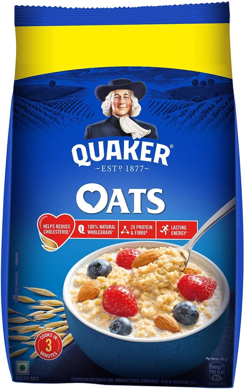 Quaker Oats Pouch 1kg