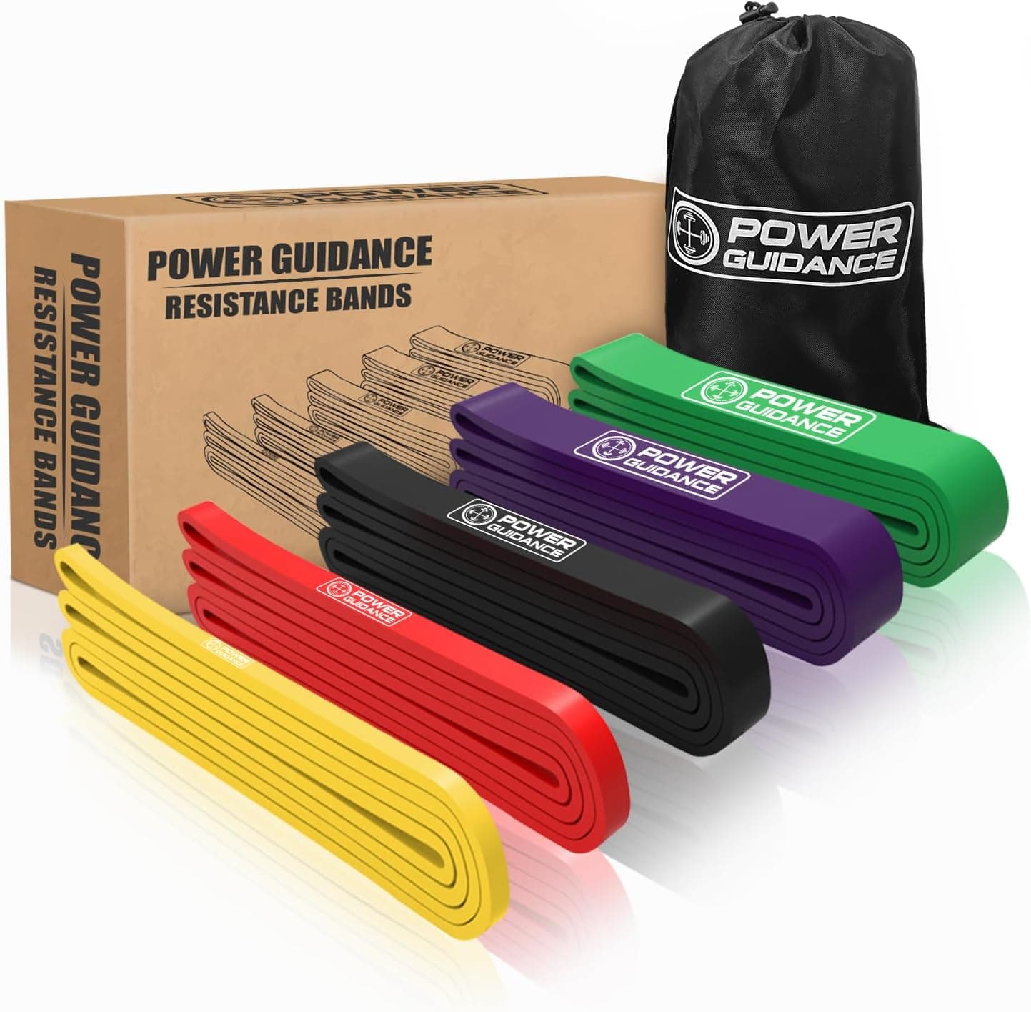 POWER GUIDANCE Pull Up Assist Bands Heavy Duty Resistance Band