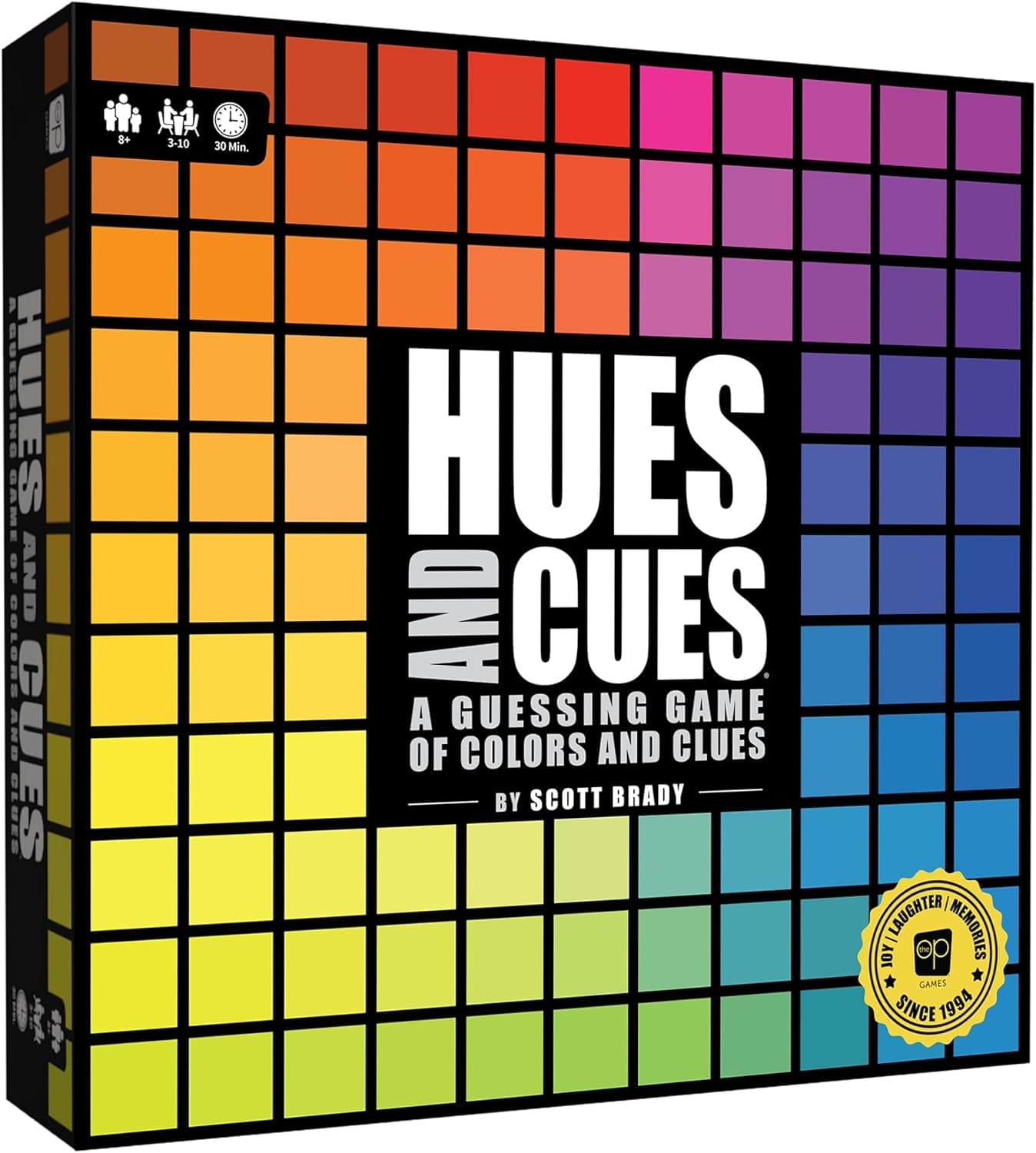 USAopoly Hues and Cues Party Board Game