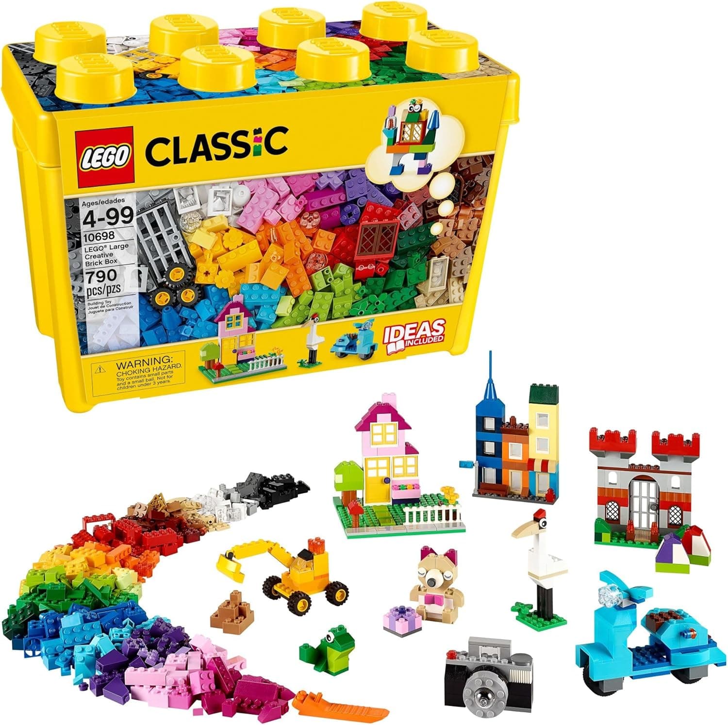 LEGO 10698 Classic Large Creative Brick Box, 790 Pieces