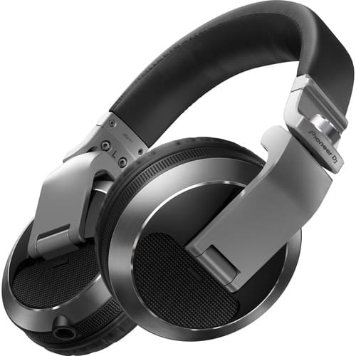 Pioneer DJ HDJ-X7 Professional DJ Headphones (Silver)