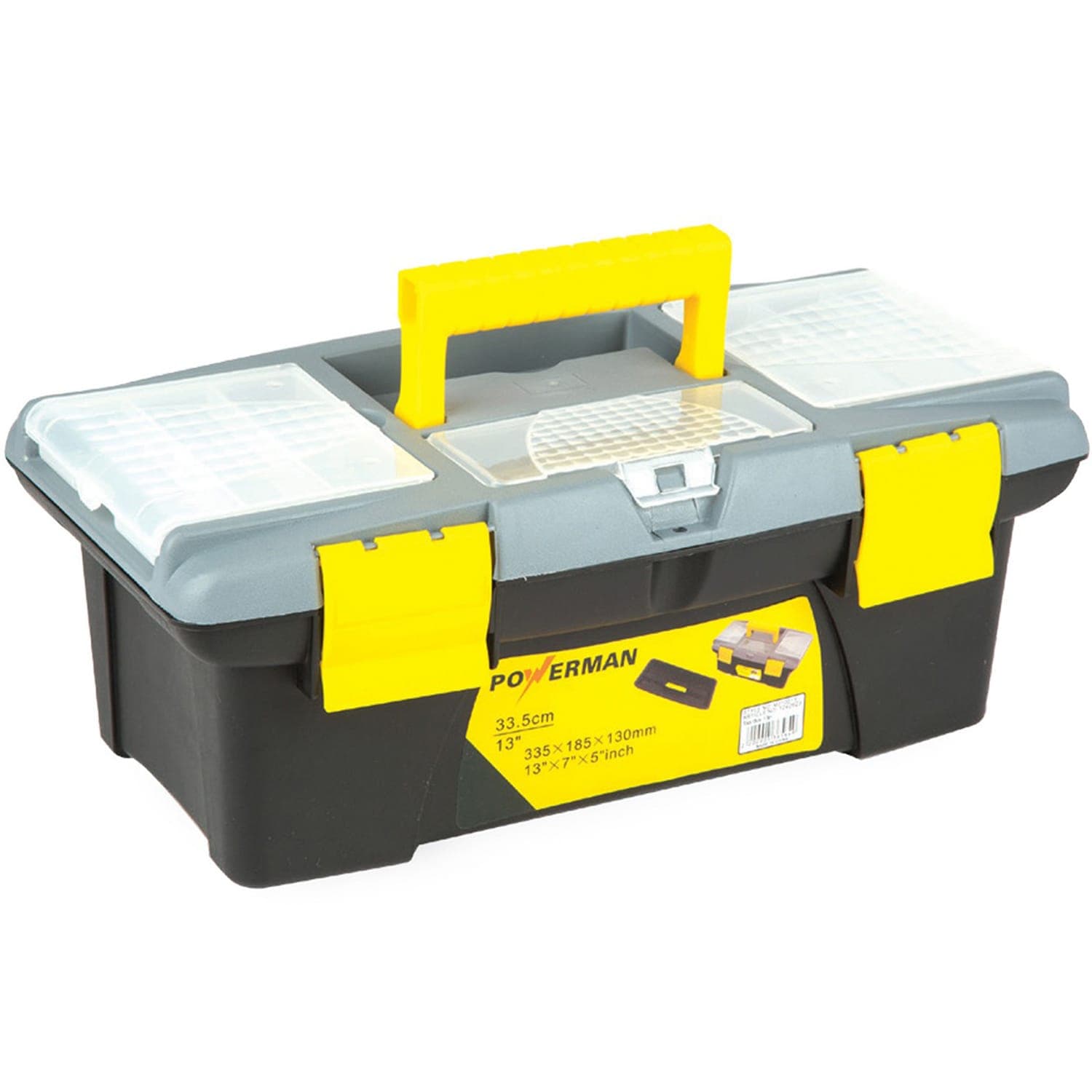 صندوق أدوات باورمان MJ-10513 مقاس 13 بوصة