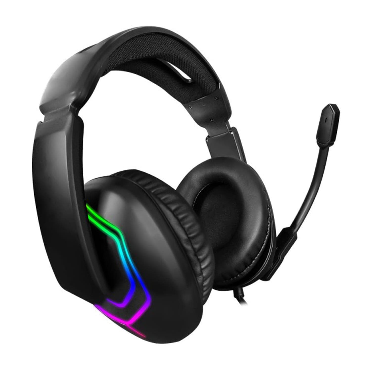 Trands Wired RGB Gaming Headset TR-HS917 (Black)