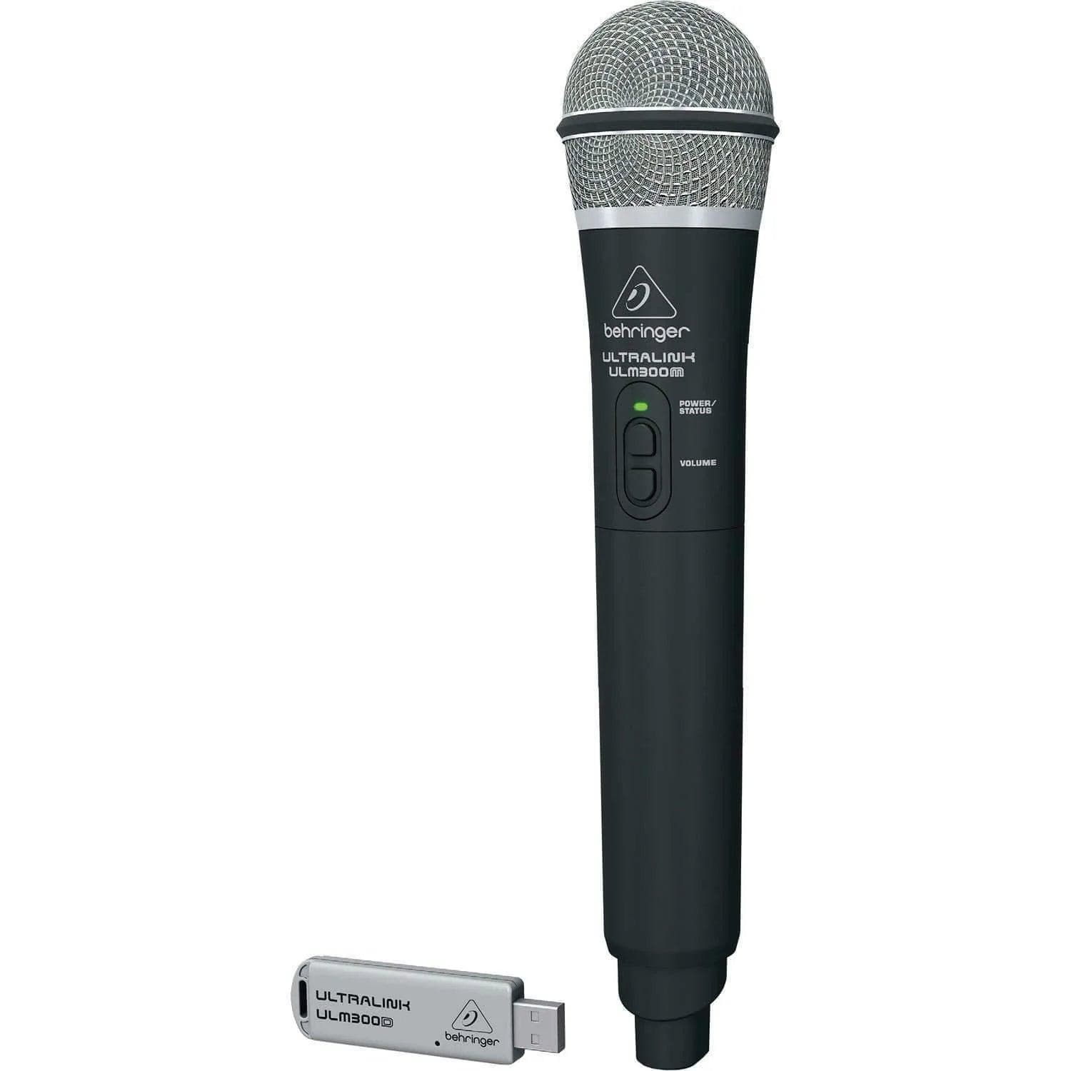 نظام ميكروفون يدوي لاسلكي بيهرنجر ULM300USB بتردد 2.4 جيجاهرتز