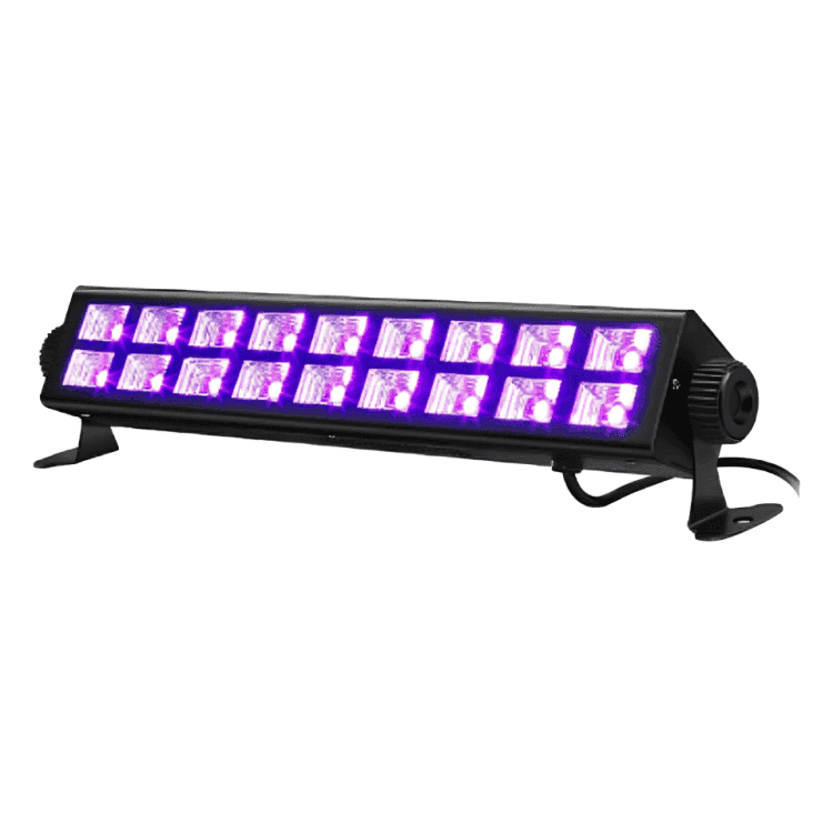 إضاءة مسرح UV بنفسجية 18 LED توب برو